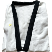 Kendo Juban Uniform Cotton Bleached Navy Collar Size L