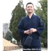 Samue japonais Momen coton supérieur bleu marine 3L  Fabrication au Japon