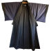 Antique kimono traditionnel japonais homme Kamon Omodaka 