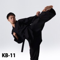 KB-11 Tokyodo Ninjutsu Uniform Black Cotton Size 4.5 (175cm)